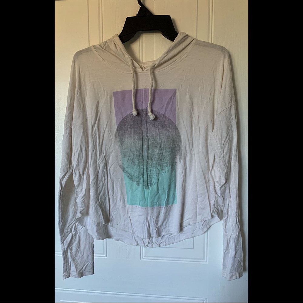 Cropped American Eagle Hoodie